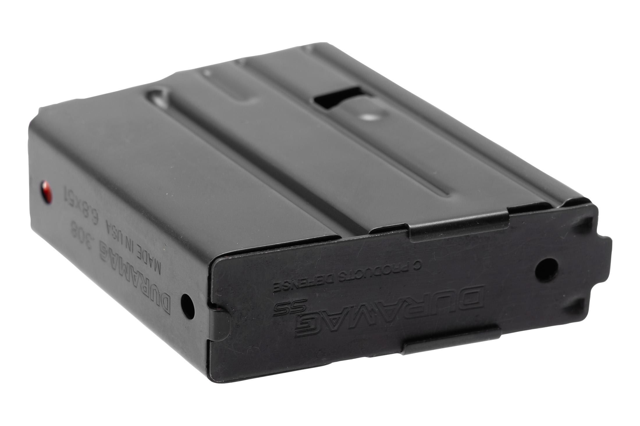 DURAMAG .308/6.8x51 Stainless Steel SR25/DPMS AR-10 Magazine - 10